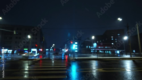 night city traffic