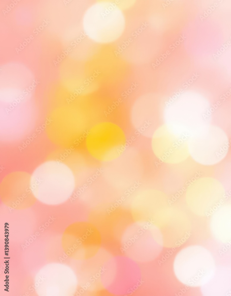 Fototapeta premium Abstract dreamy pink and yellow Gaussian blur background, website, peaceful