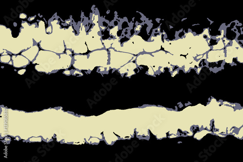 
set of 2 ribbons of decorations for text
