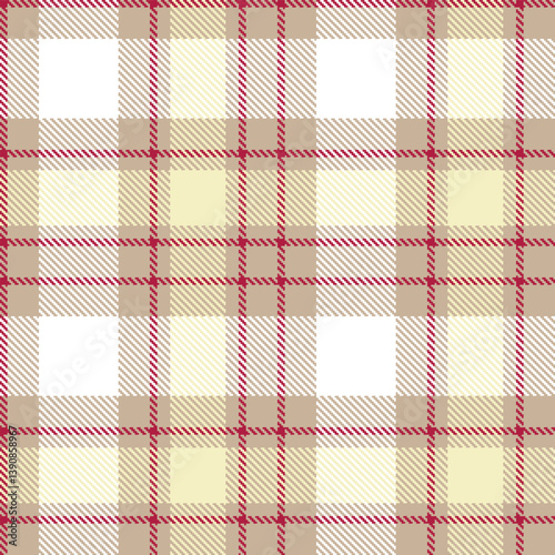 Fire putty Tartan patterns fabric texture. Contemporary Vintage rouge Seamless Tartan