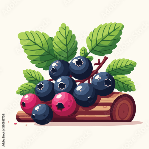 berry, jostaberry, organic, dessert, plant, nature, harvest, gooseberry, food, currant, ripe, vitamin, isolated, vegetarian, dieting, culinary, juneberry, illustration, huckleberry, hand drawn, superf