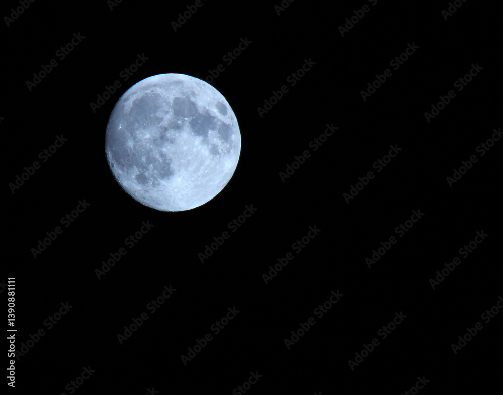 Obraz premium full moon in the night sky