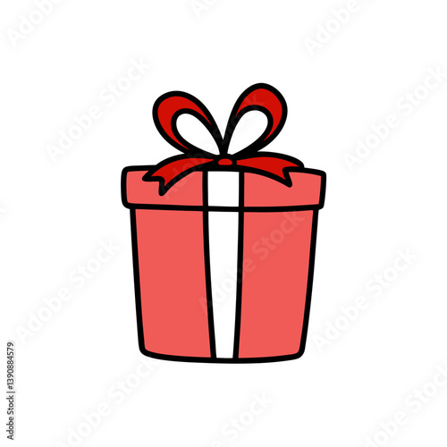 Elegant Gift Box Artwork for Celebrations and Special Occasions