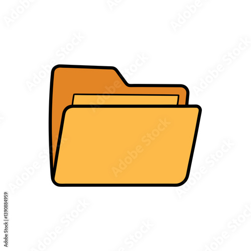 Essential Folder Icon for Document Organization and Digital Storage