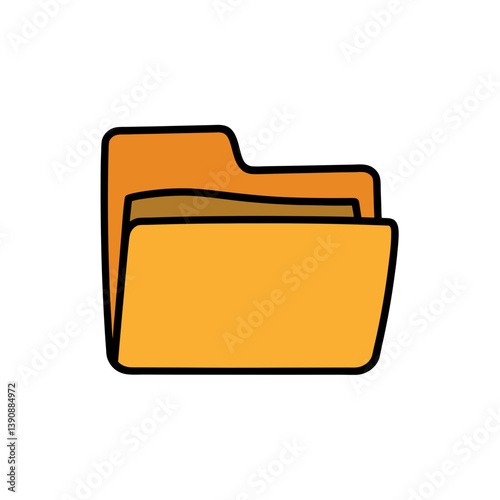 Essential Folder Icon for Document Organization and Digital Storage