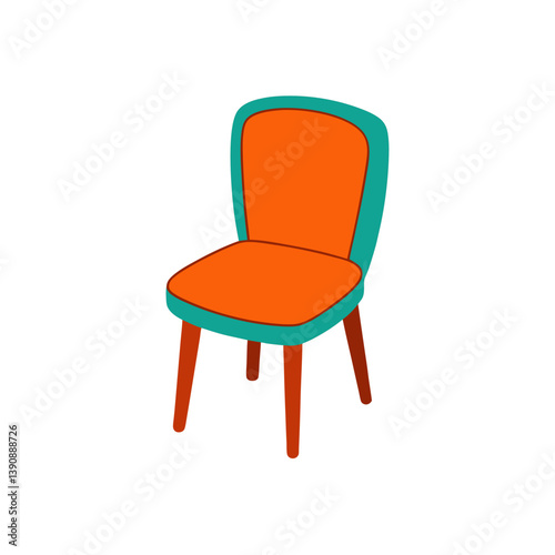 Chair Sketch on White Background