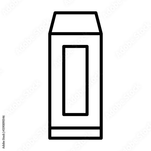 Vape Vector Line Icon Design