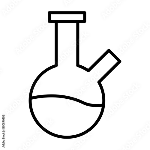 Bong Vector Line Icon Design
