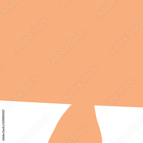 Cozy floor mat vector illustration