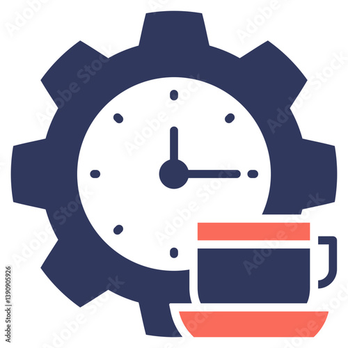 Break Time Mixed Icon