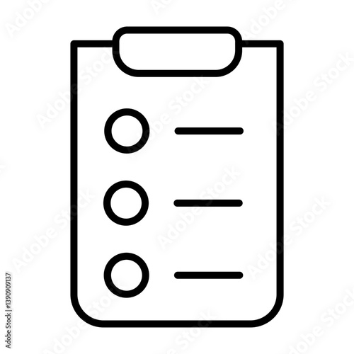 Transparency Vector Line Icon Design