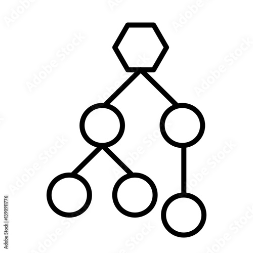 Network Vector Line Icon Design