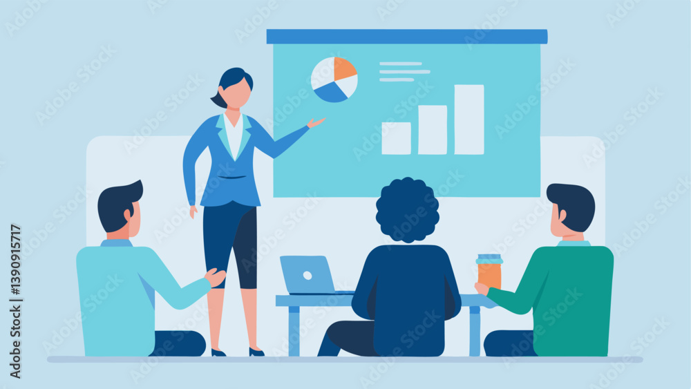 AI Compliance Meeting A consultant presenting to a corporate team with visuals of regulatory documents and ethical standards projected behind them emphasizing the importance of AI Compliance Meeting A consultant presenting to a corporate team with visuals of regulatory documents and ethical standards projected behind them emphasizing the importance of