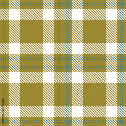 Timeless Warm diarrhea & Deep sea blue Seamless Tartan Fabric Design