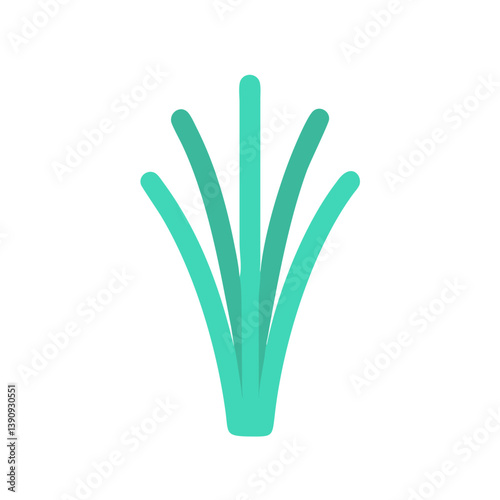 Chives Icon Vector Design