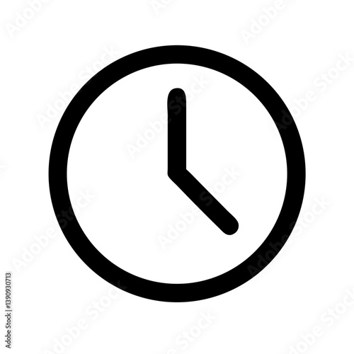 Clock Icon Vector Design