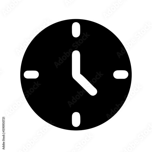 Clock Icon Vector Design
