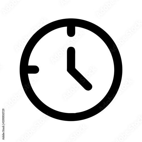 Clock Icon Vector Design