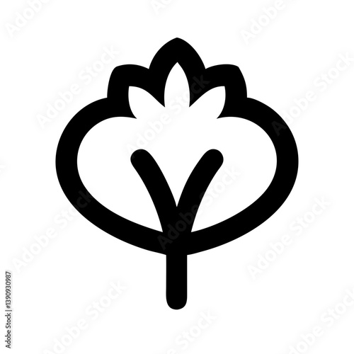 Coriander Icon Vector Design