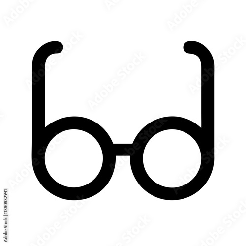 Eyeglasses Icon Vector Design