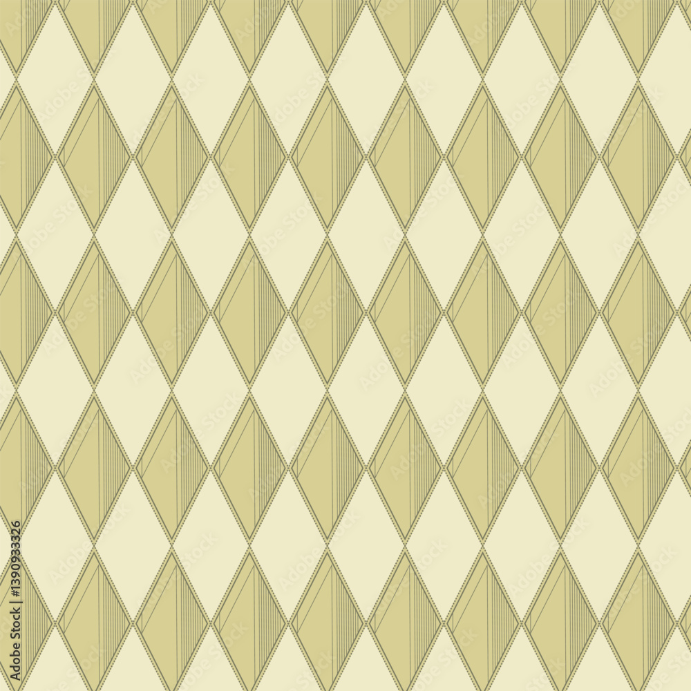 Fototapeta premium Harlequin diamonds seamless vector pattern