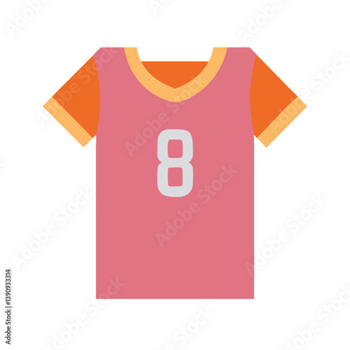 Football Jersey Icon Vector Design