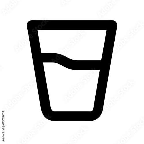 Glass Icon Vector Design