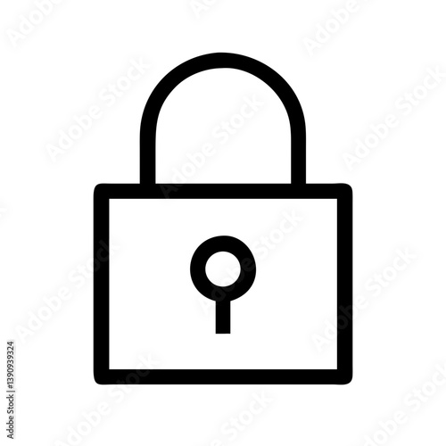 Padlock Icon Vector