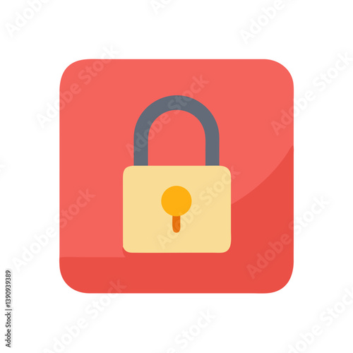 Padlock Icon Vector