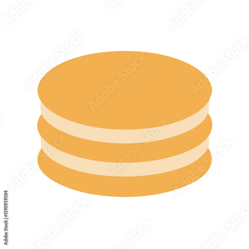 Pancakes Icon Vector