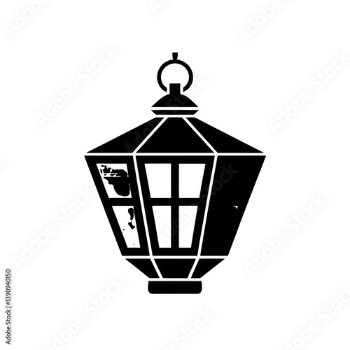 street lamp vector illustration