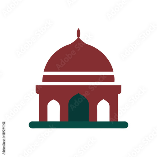 taj mahal vector
