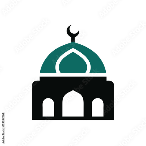 taj mahal vector illustration
