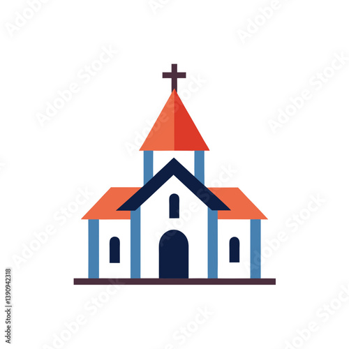 church icon vector illustration