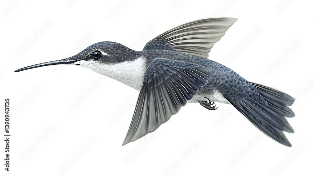 Fototapeta premium Delicate wings lifting crystal sphere wallpapers