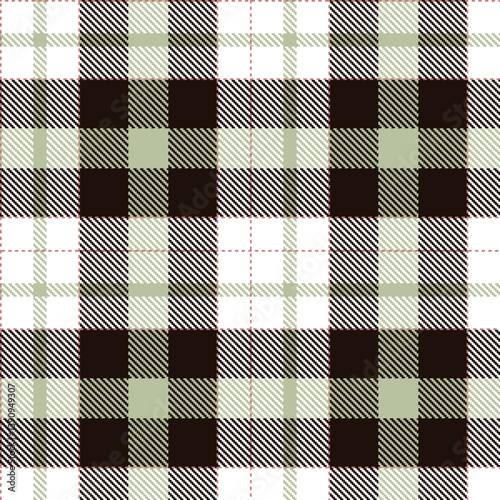 Traditional dirty pink Tartan patterns fabric texture. Timeless Dusky white Seamless Tartan