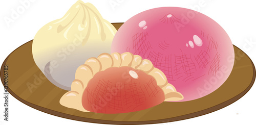 sweet food vector with eps 10 format