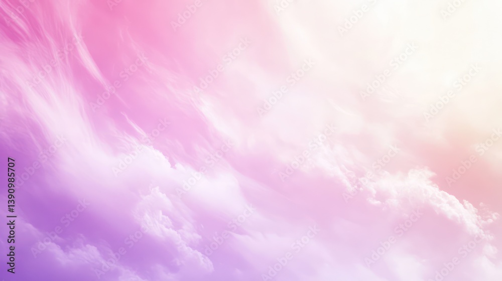 Naklejka premium Pastel Cloudscape (1)
