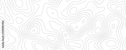 Abstract seamless vector illustration features a swirling geometric pattern design with retro floral accents on a textured backdrop