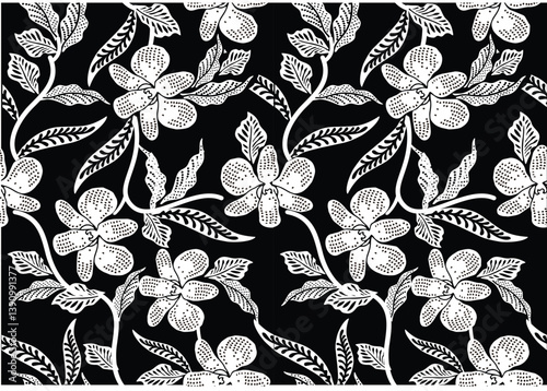Batik Indonesian: is a technique of wax-resist dyeing applied to whole cloth, or cloth made using this technique originated from Indonesia.