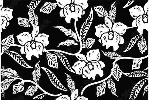Batik Indonesian: is a technique of wax-resist dyeing applied to whole cloth, or cloth made using this technique originated from Indonesia.