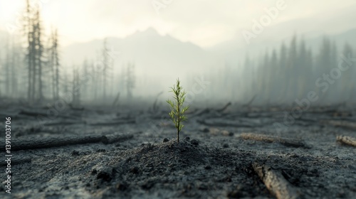 Hope Emerging from Ashes