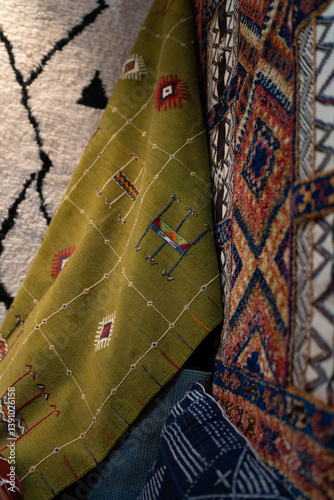 colorful fabric with a pattern