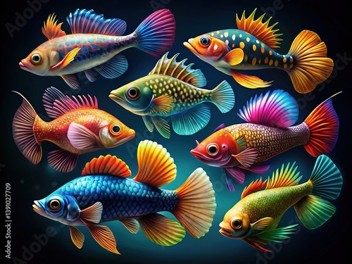 Gobiidae Fish Family - Diverse Species of Bony Fish photo