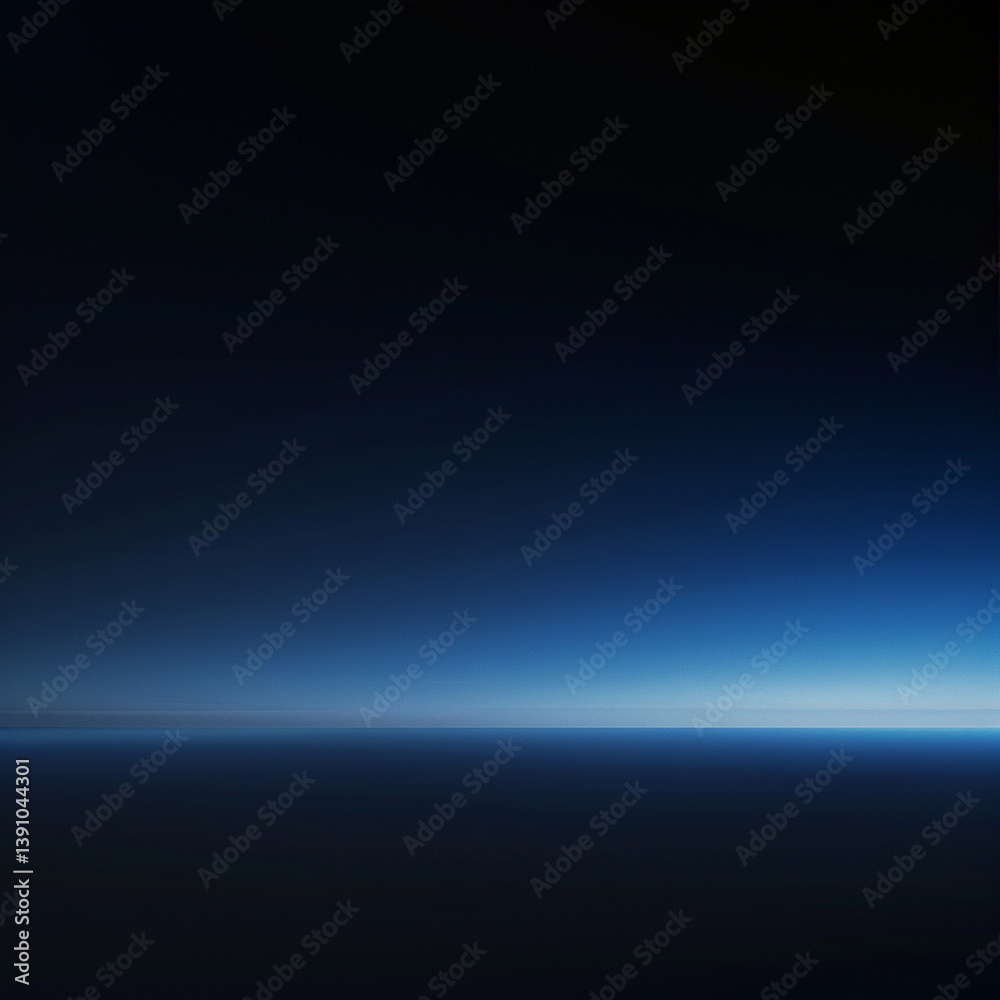 Obraz premium Midnight Blue Fading Into Rich Black Gradient Perfect For Professional And Corporate Branding Ar 169