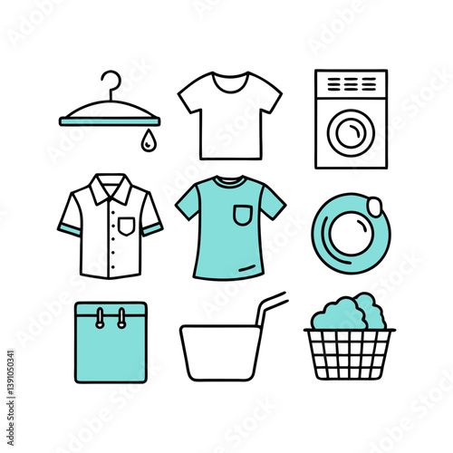 set of laundry