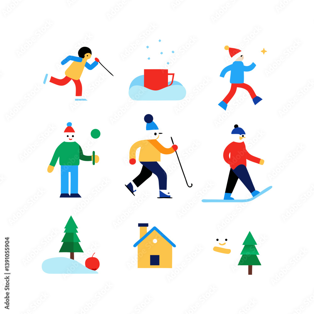 Fototapeta premium construction worker on a white background