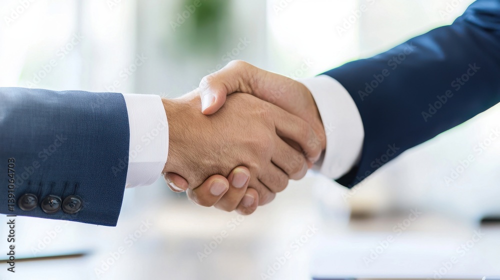 Professional Hands Shaking in a Corporate Business Environment Professional Hands Shaking in a Corporate Business Environment