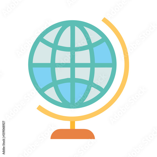 Ícone de globo terrestre em vetor SVG ou PNG

