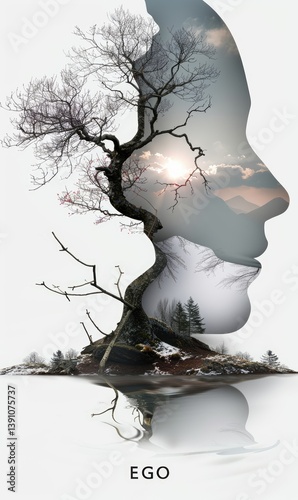 Ego: self-image, individual beliefs, identity construct, psychological perception, personal growth, social actions, self-importance, arrogance traits, philosophical concept, buddhist suffering.